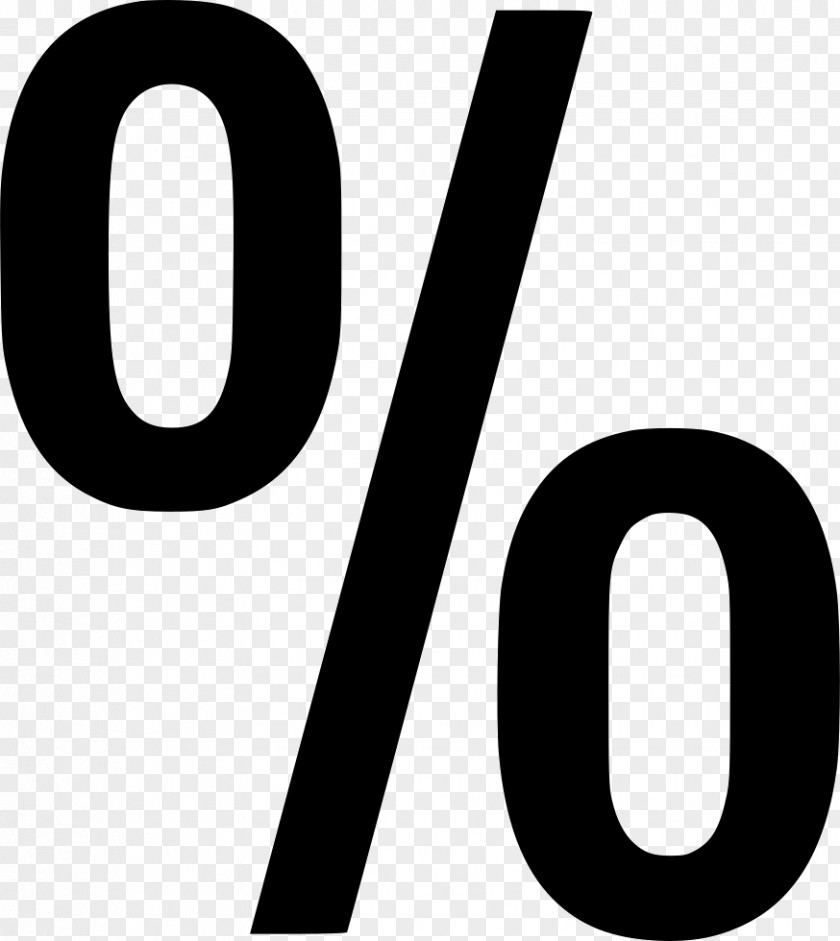 Math Percentages Number Logo Image PNG