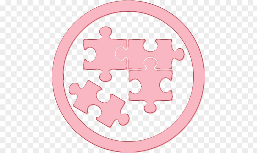 Sticker Pink Circle PNG