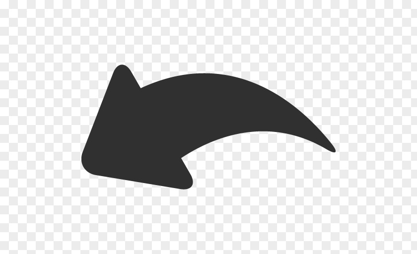 Arrow Undo Silhouette Angle Monochrome Photography Symbol Dolphin PNG