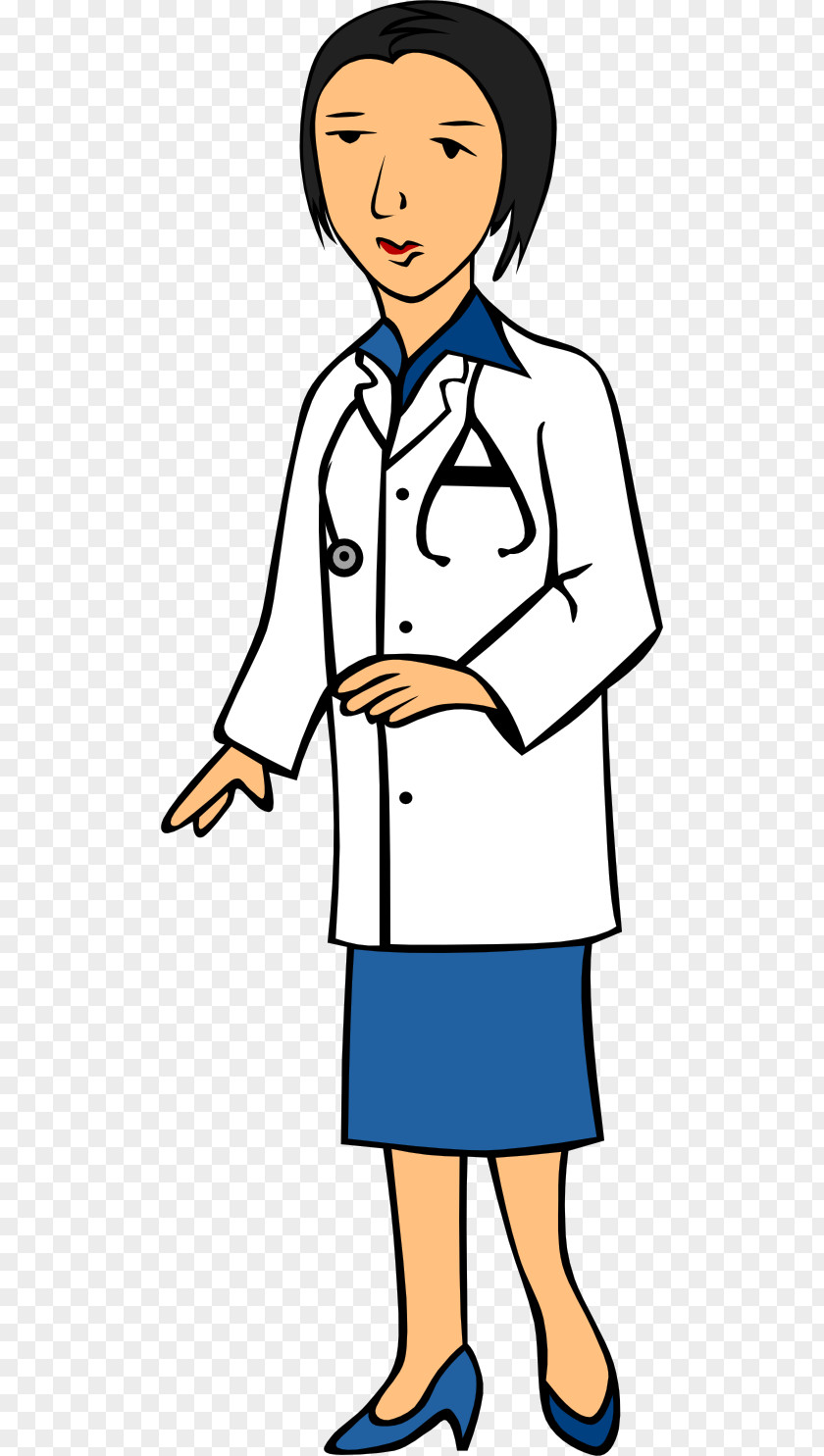 Free Doctor Clipart Physician Woman Female Clip Art PNG