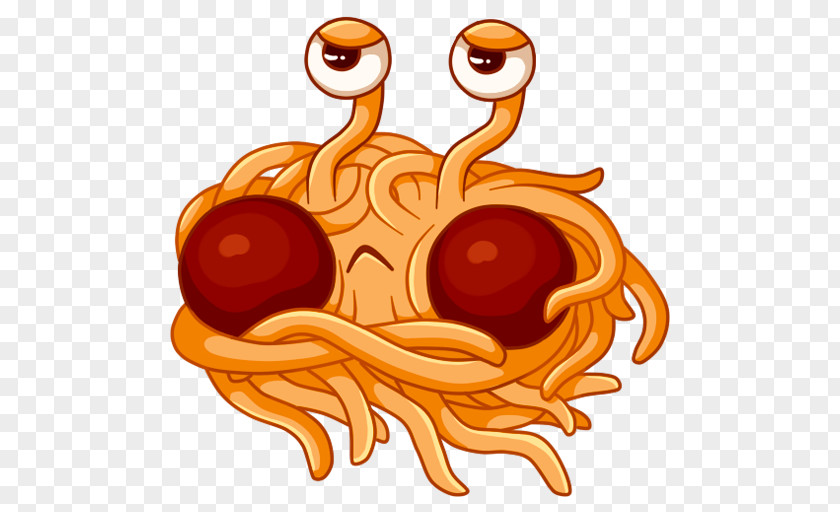 Monster Pastafarianism Flying Spaghetti Telegram Clip Art PNG