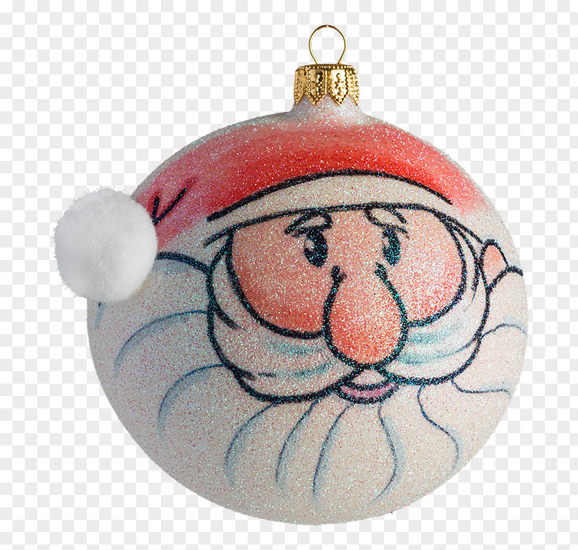 Santa Claus Christmas Ornament Bombka Reindeer PNG