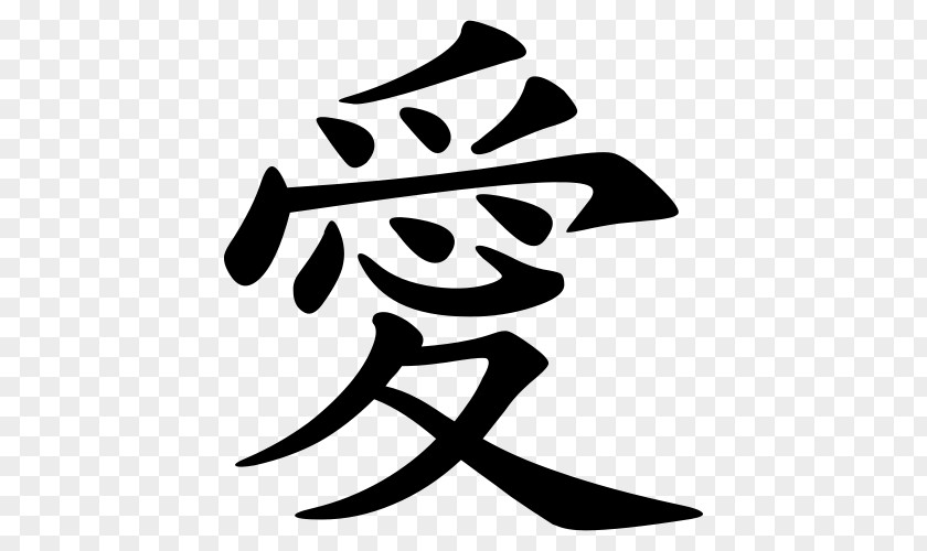 Symbol Traditional Chinese Characters Love Calligraphy Tattoos PNG
