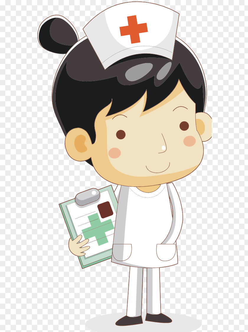 Cartoon Nurse Cliparts Student Nursing College Teacher PNG