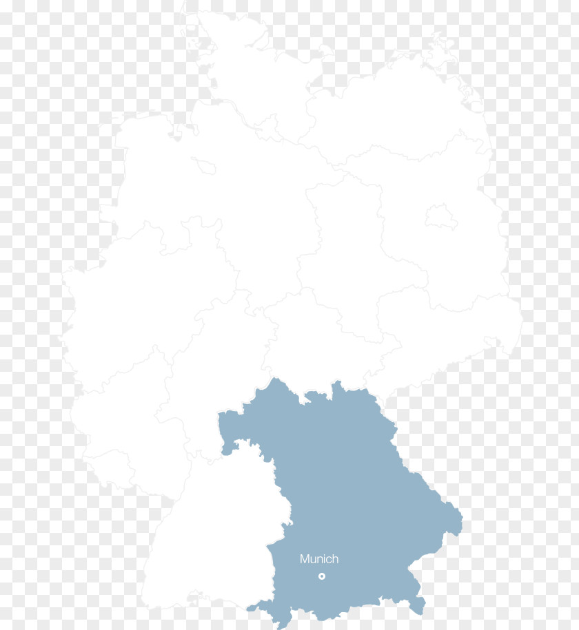 Map Bavaria States Of Germany Stock Photography PNG