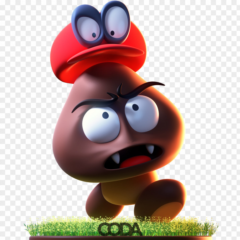 Mario Bros Super Odyssey Bros. Goomba Nintendo PNG