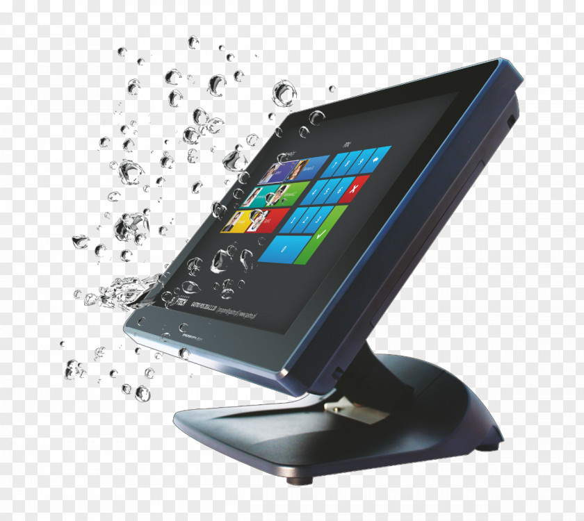 Pos Terminal Point Of Sale Computer Touchscreen Payment Software PNG
