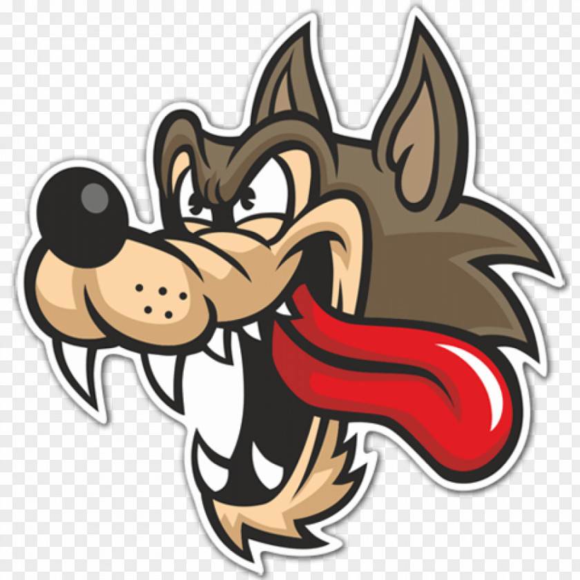 Wolf Gray Cartoon PNG