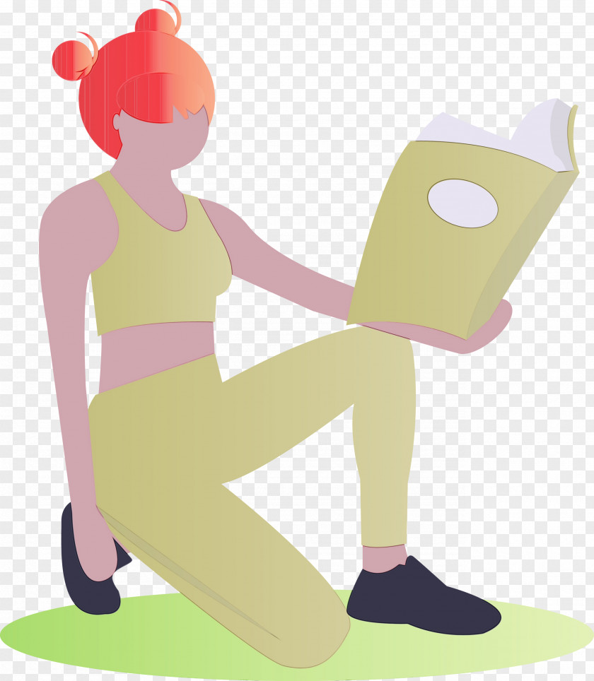 Cartoon Sitting PNG