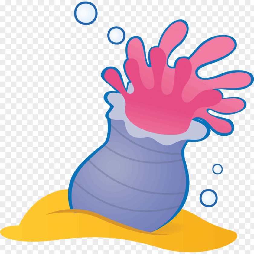 Child Sea Anemone Sticker Clip Art PNG