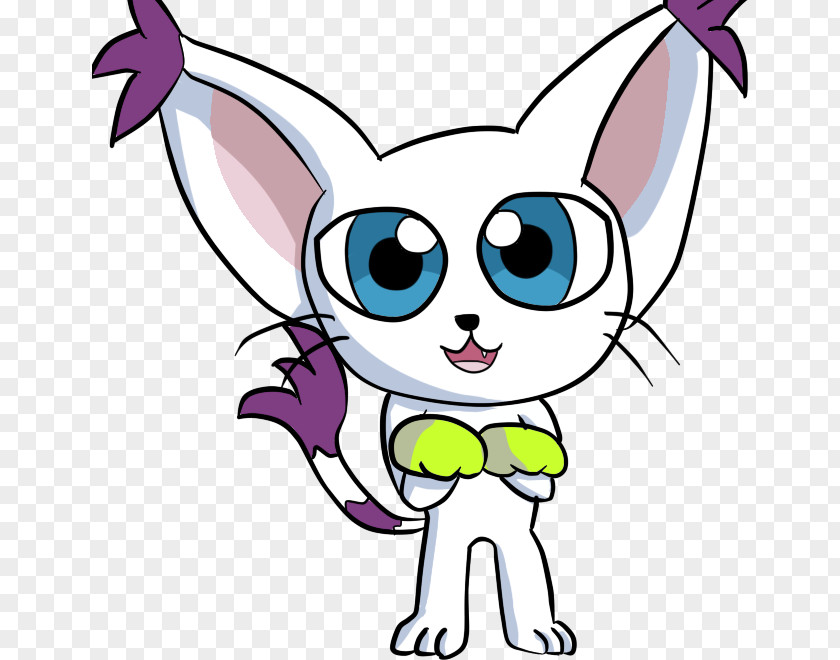 Gatomon Fanart Whiskers Easter Bunny Drawing Clip Art PNG