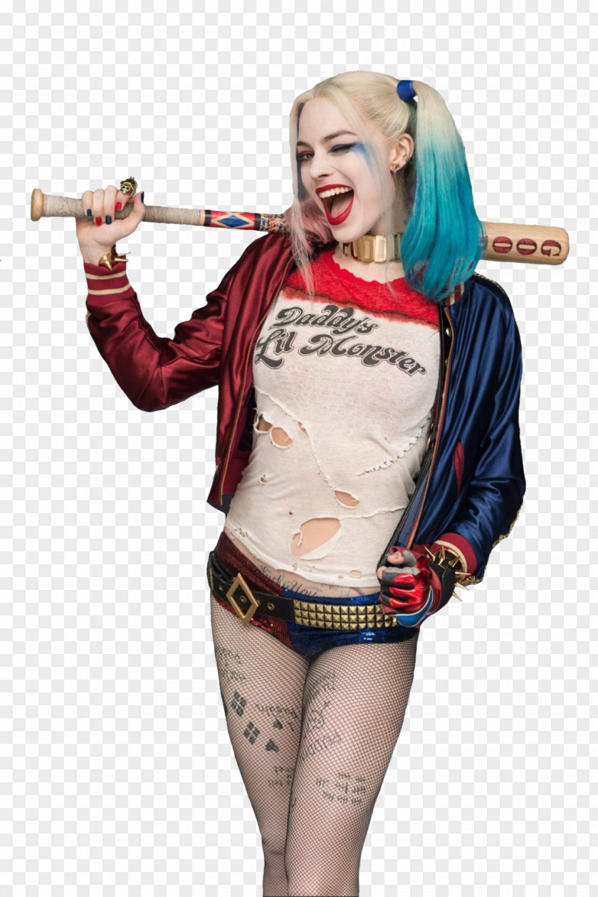 Harley Quinn T-shirt Joker Suicide Squad Costume PNG