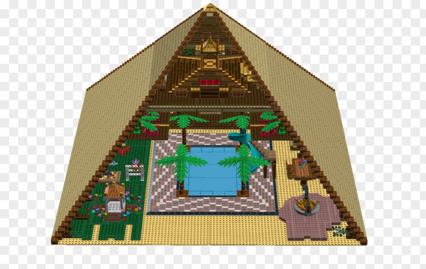 Lego Tanks Christmas Ornament Triangle PNG