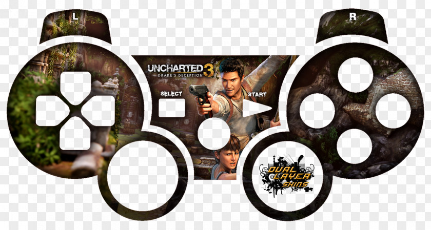 Uncharted PlayStation 3 2 Xbox 360 Controller 4 PNG