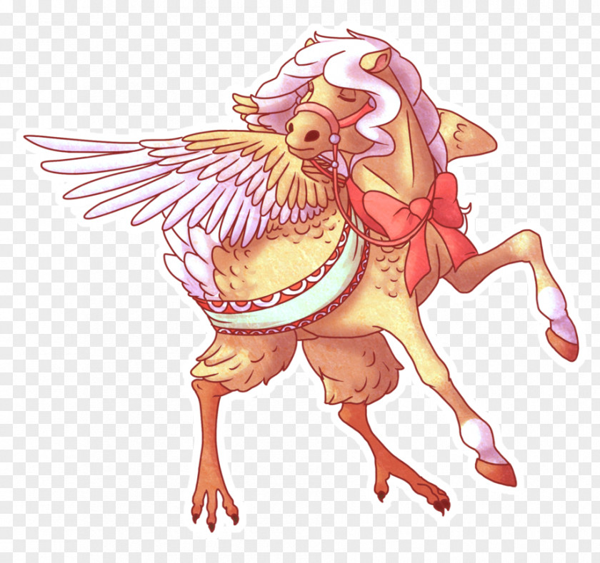 Flying Chicken Mammal Legendary Creature Muscle Clip Art PNG
