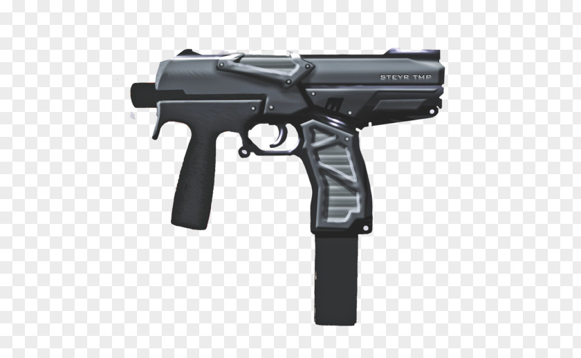 Machine Gun Trigger Steyr TMP Firearm Pistol PNG