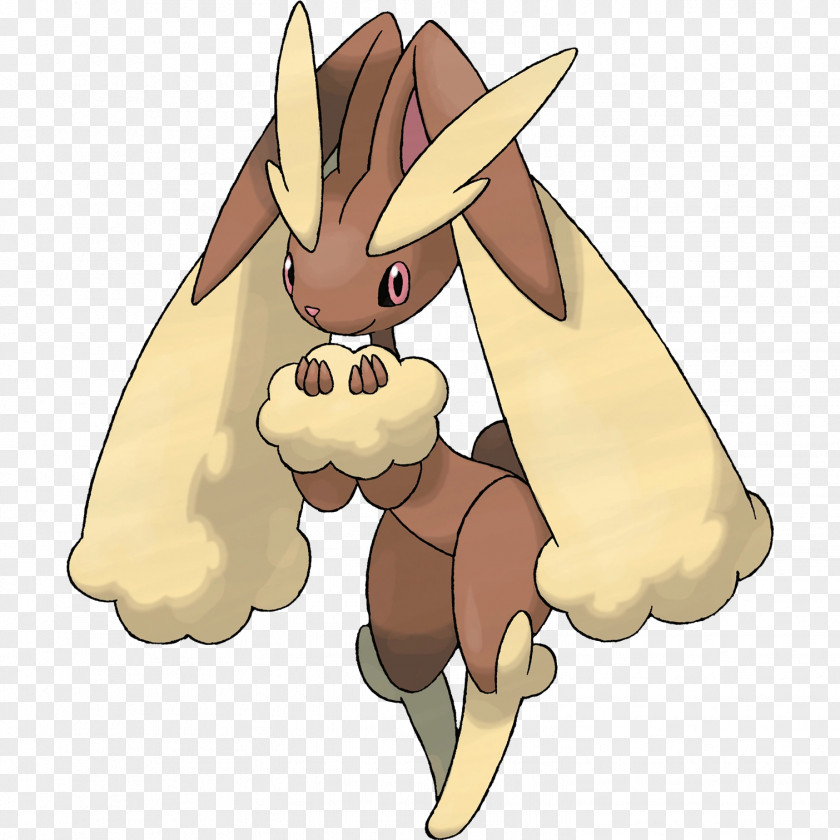 Cartoon Bunny Game Pet Pokxe9mon Omega Ruby And Alpha Sapphire HeartGold SoulSilver X Y Lopunny PNG