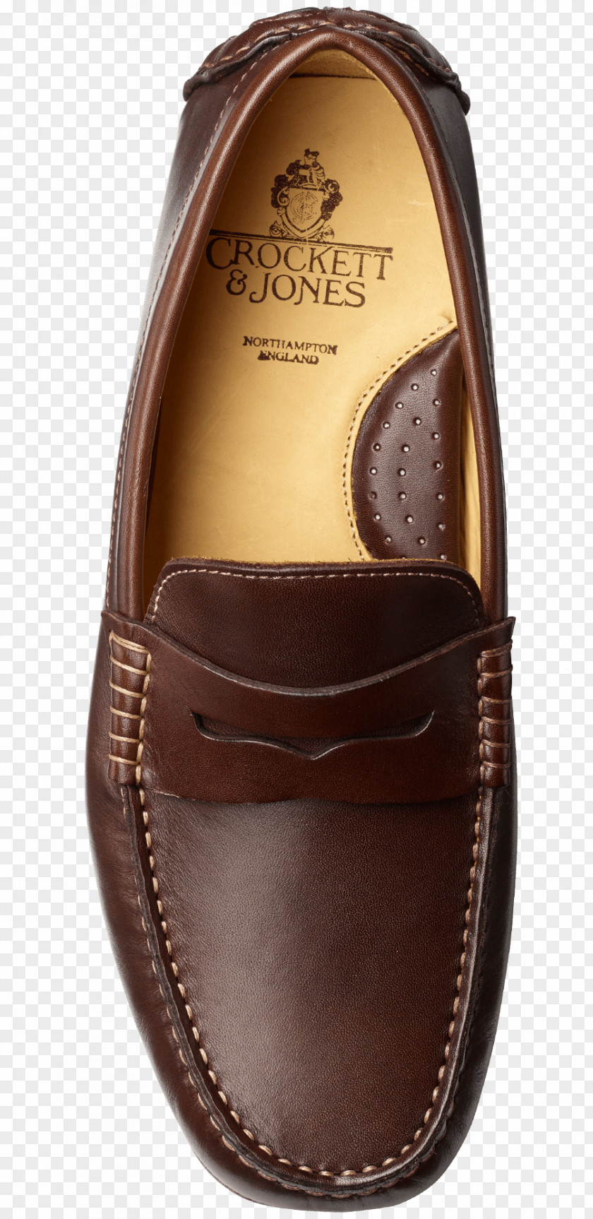 Goodyear Welt Slip-on Shoe Crockett & Jones Leather Calfskin PNG
