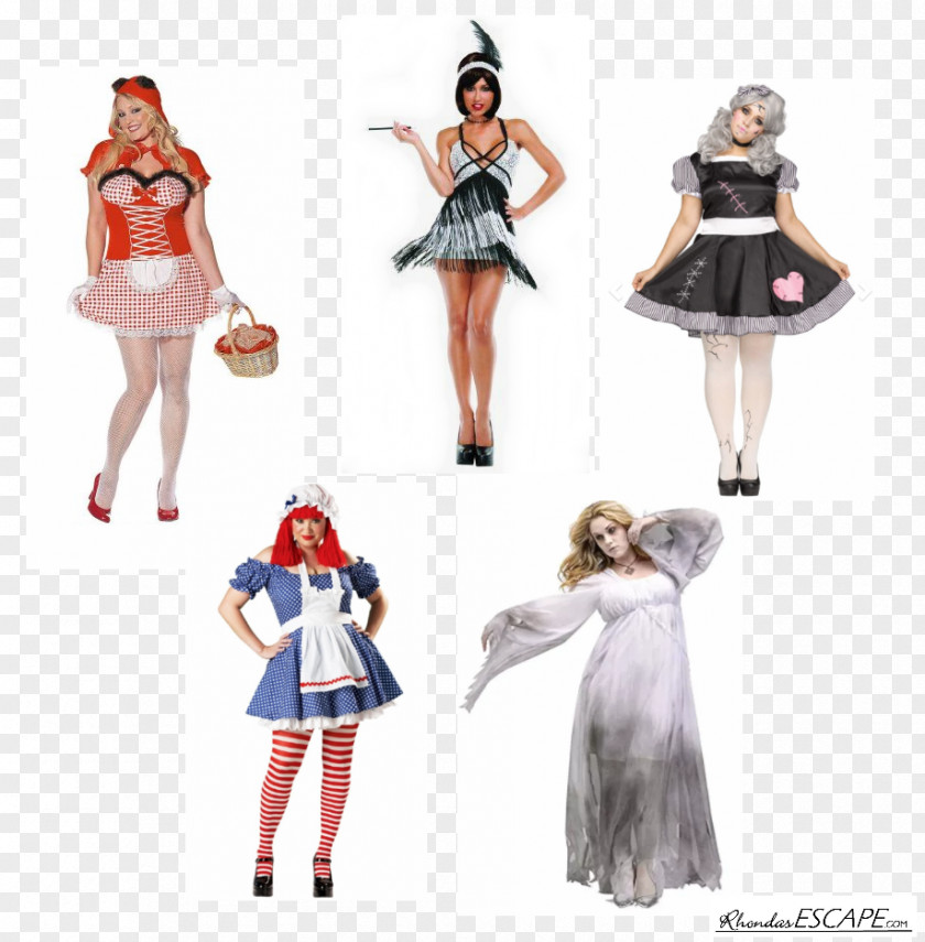Halloween Costume Party Design PNG