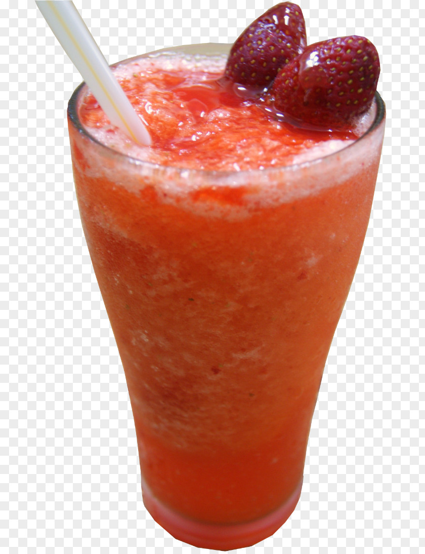 Juice Strawberry Orange Drink Daiquiri Cocktail Garnish PNG