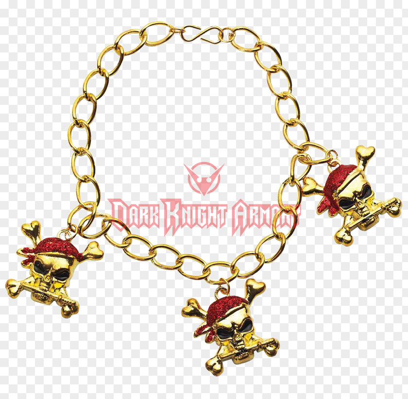 Steampunk Pirate Ship Charms Bracelet Costume Buccaneer Girl PNG