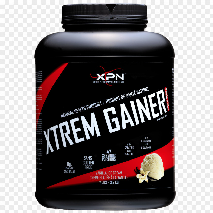VANILLE Dietary Supplement XPN World Gainer Creatine Protein PNG