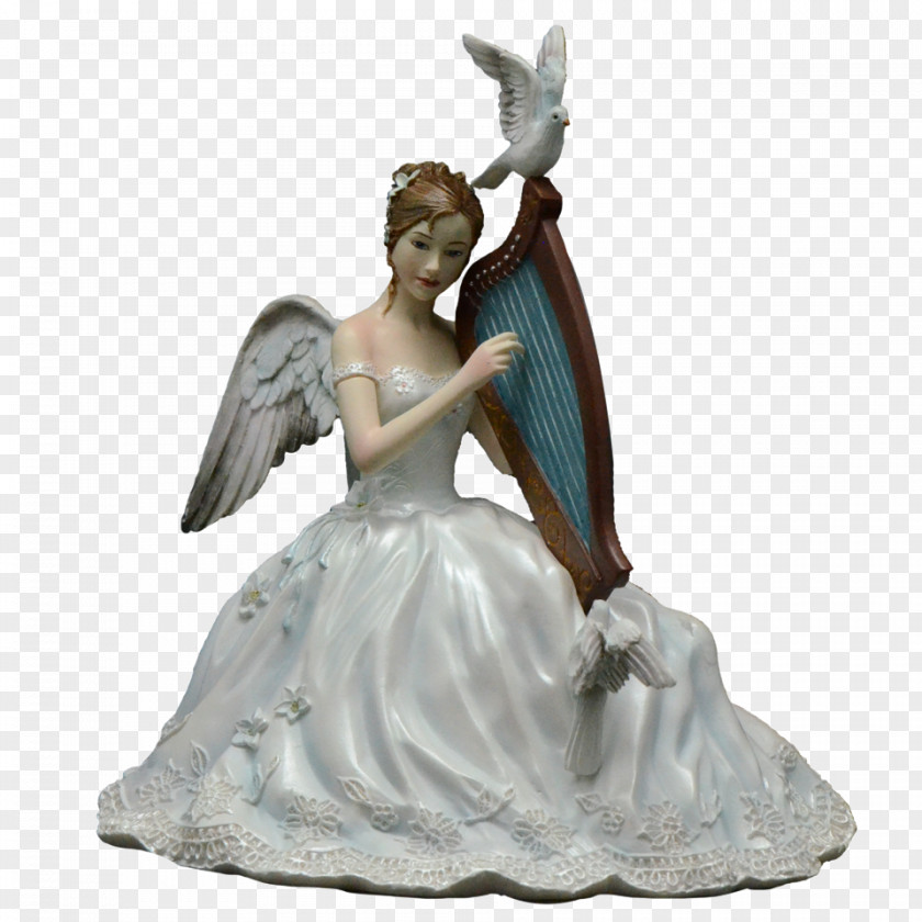 Fantasy Angel Transparent Figurine Fairy Statue Artist PNG