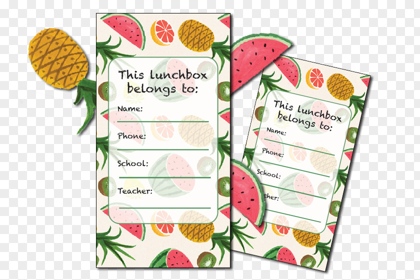 Ingallina's Box Lunch IPad Air Pineapple Fruit Horizontal And Vertical PNG