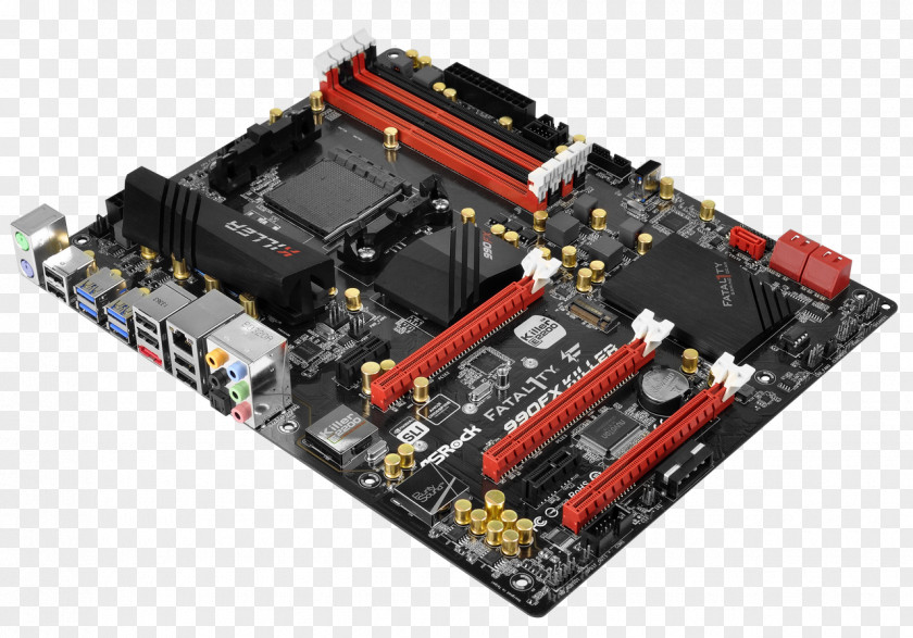 Motherboard ASRock Fatal1ty 990FX Killer AMD 900 Chipset Series Socket AM3+ PNG