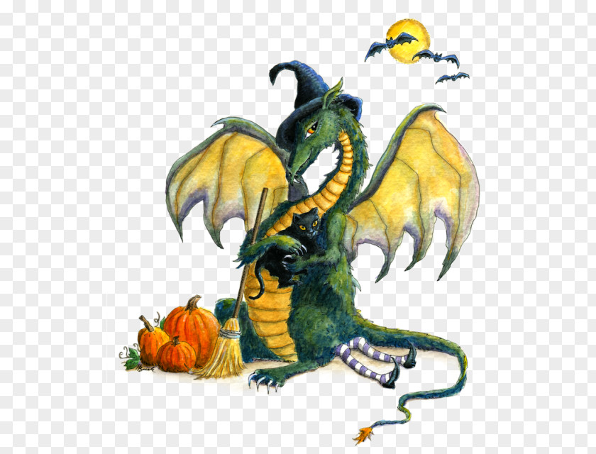 Black Message Box Dragon New York's Village Halloween Parade Clip Art PNG