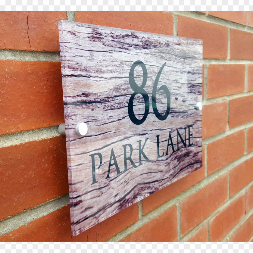 Creeper Hang On Road Floral House Sign Wall Brick Poly PNG