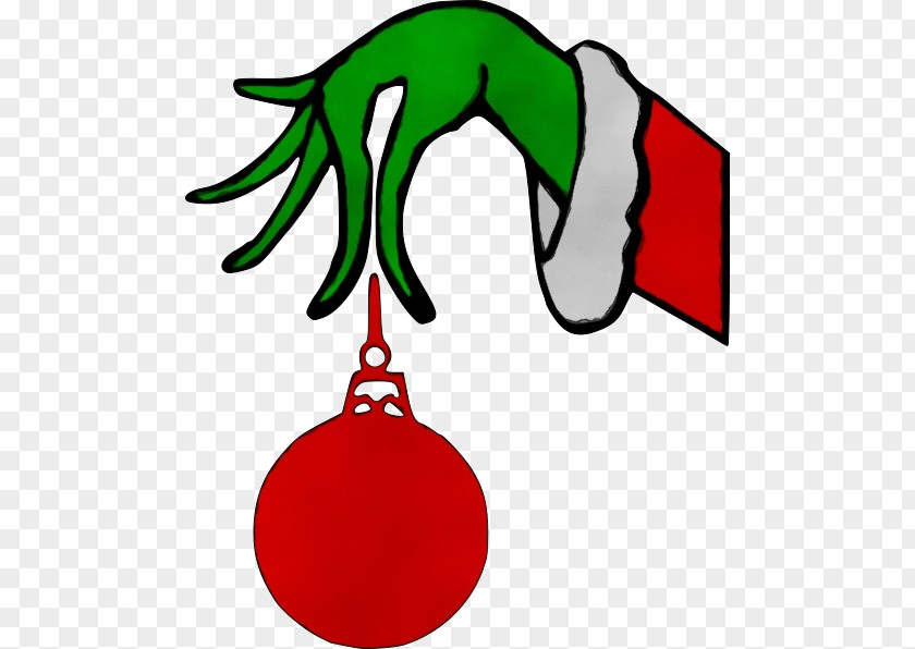 Line Art Plant Christmas Decoration Cartoon PNG