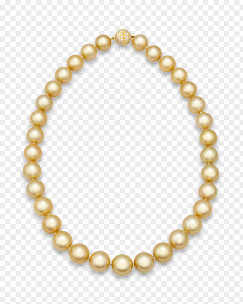 Sea Pearl Necklace Chain Charm Bracelet PNG