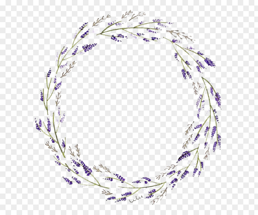 Lavender Wreath PNG wreath clipart PNG