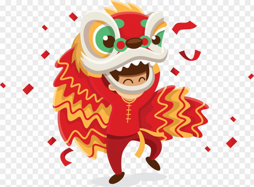 Vector Dragon Chinese New Year Firecracker PNG