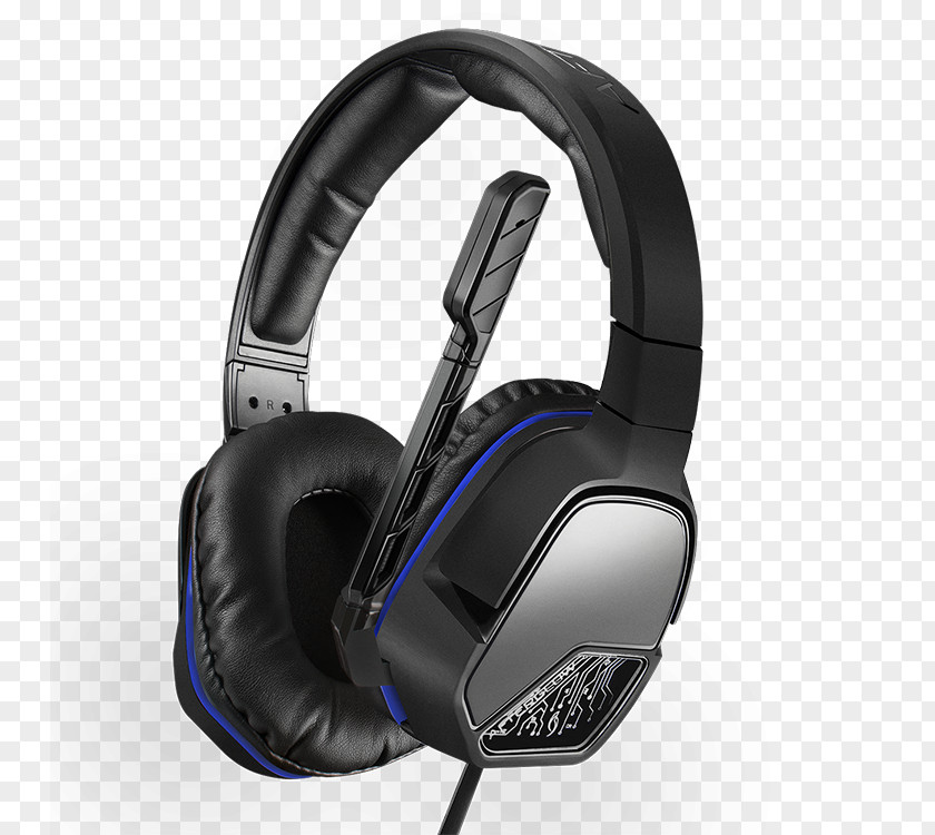Gaming Headsets For Ps3 Reviews PlayStation PDP Afterglow LVL 3 Headset Video Games Headphones PNG