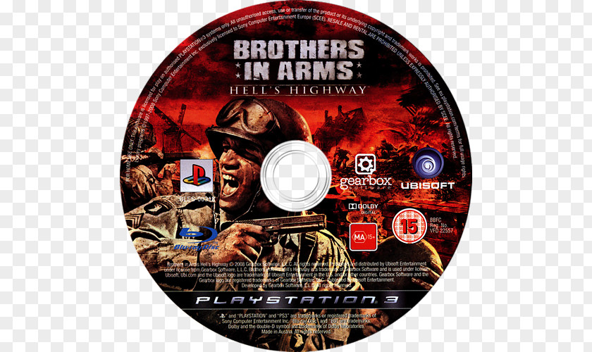 Highway To Hell Brothers In Arms: Hell's Xbox 360 PlayStation 3 Gearbox Software PNG