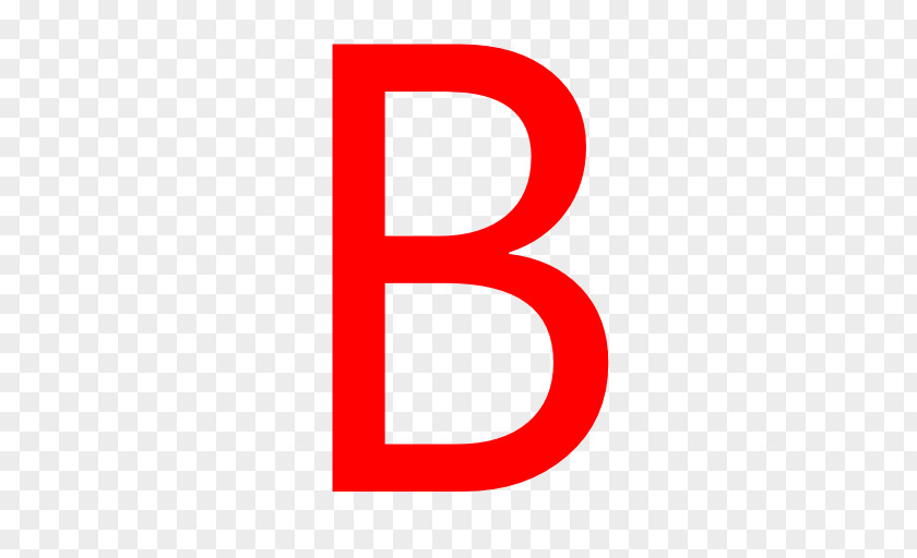 Letter B Logo Brand Red Pattern PNG