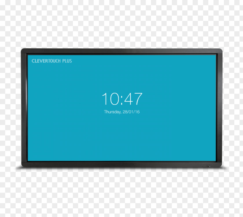 Metal Bezel Touchscreen Interactivity 4K Resolution Mobile Collaboration Classroom PNG