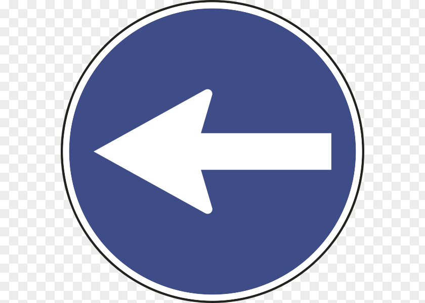 Obbligato Senyal Sense Traffic Sign Road PNG