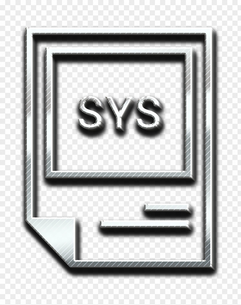 Rectangle Type Icon Extention File Sys PNG