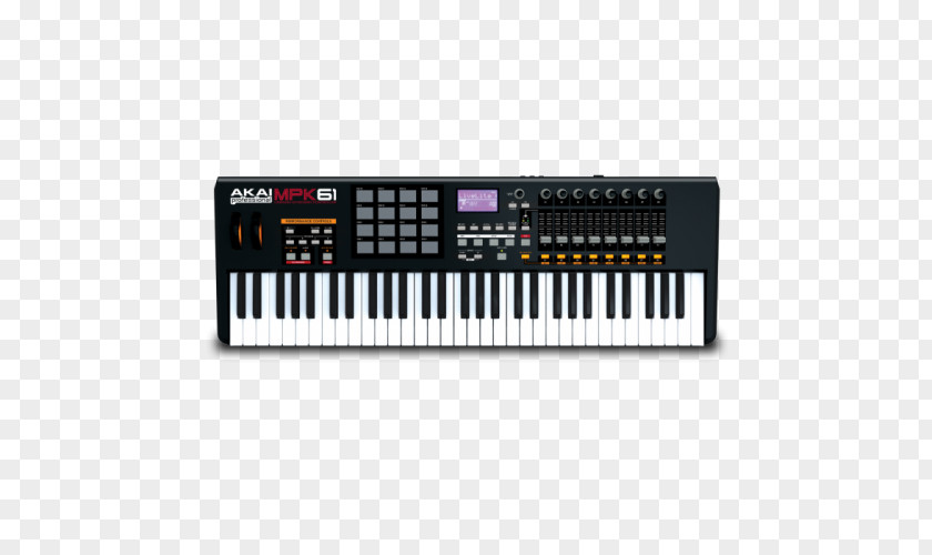Trombones MIDI Keyboard Akai MPK261 MPC Controllers PNG