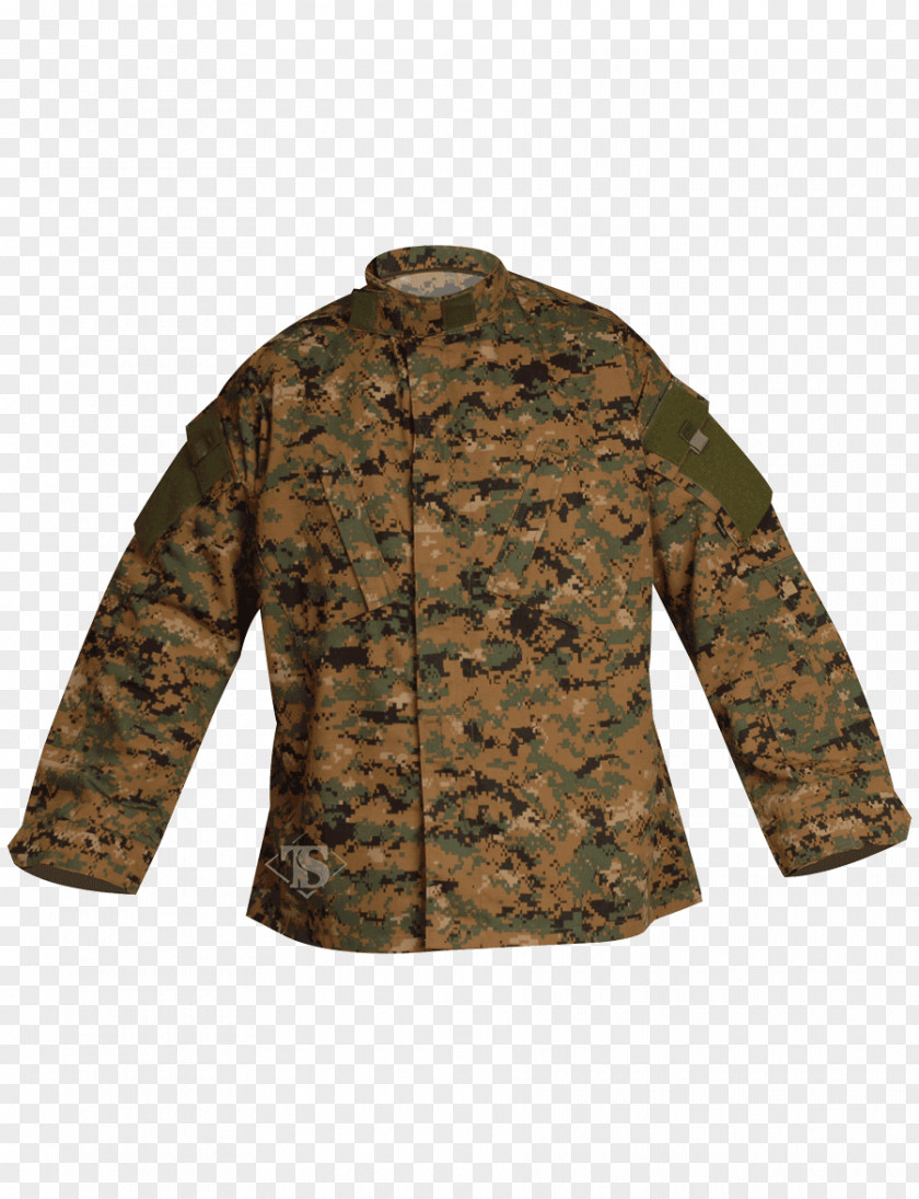 Camouflage Uniform Battle Dress Army Combat TRU-SPEC Shirt PNG