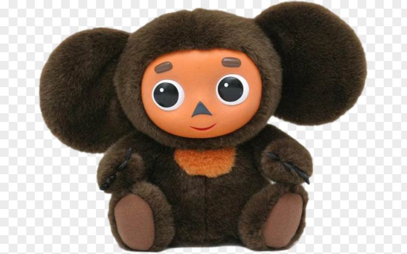 Cheburashka Plush Stuffed Animals & Cuddly Toys Doll PNG