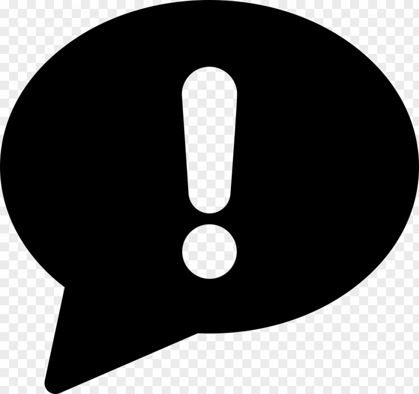 Exclamation Mark Speech Balloon Interjection PNG