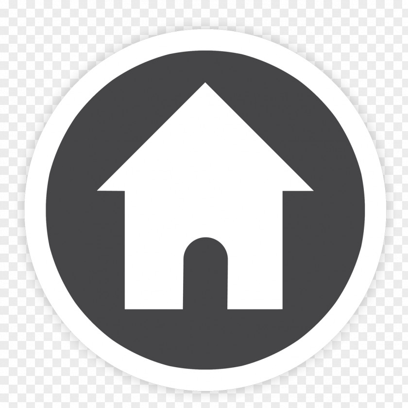 Home Button Sign PNG