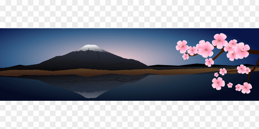 Japan Cherry Blossom Clip Art PNG