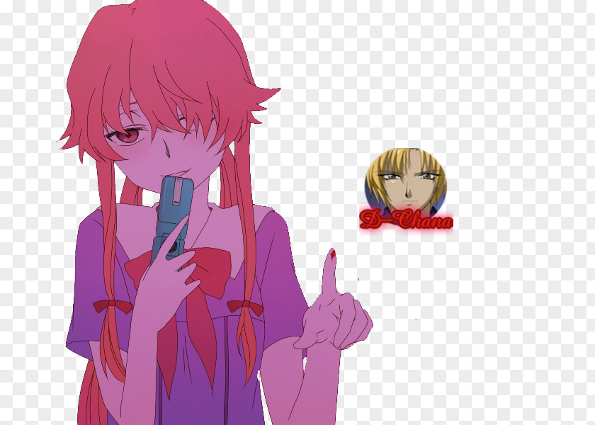 Mirai Nikki Yuno Gasai Future Diary Yukiteru Amano PNG