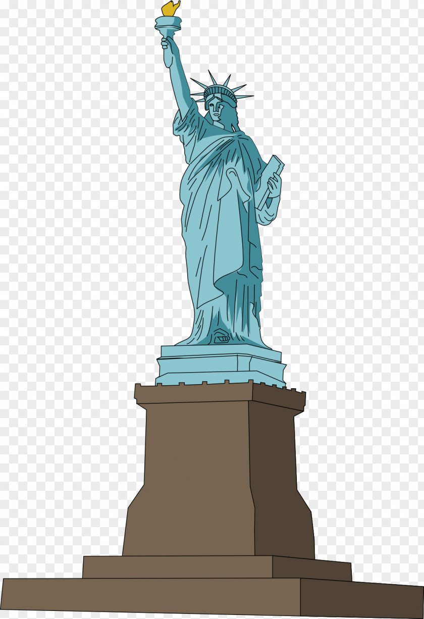 Monument Cliparts Statue Of Liberty Drawing Clip Art PNG