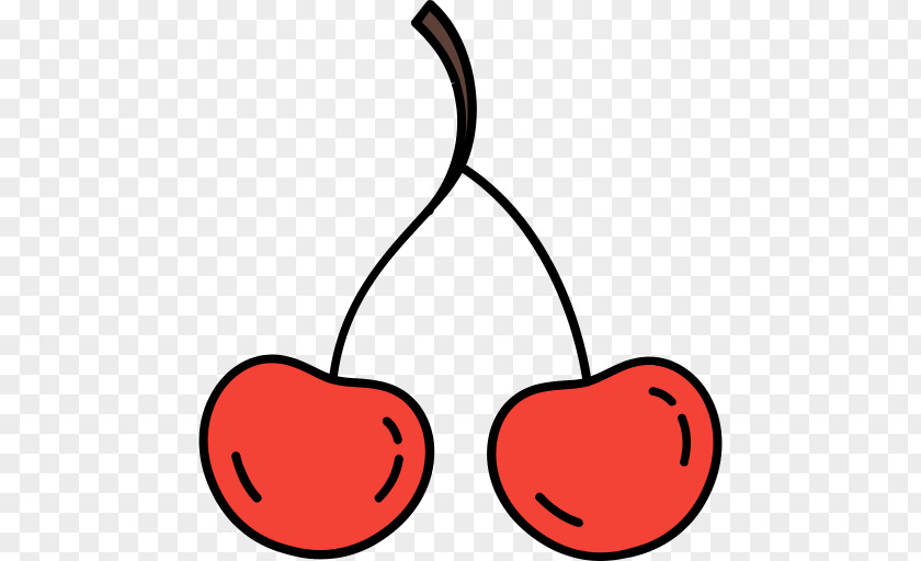 Pac Man Fruit Cherries PNG
